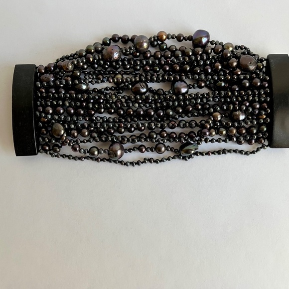 Monies  23 strand Baroque Pearls Bracelet - Picture 9 of 16